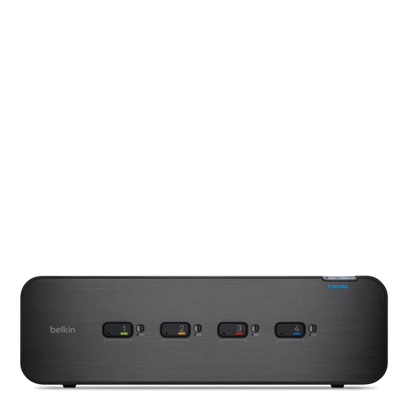 Linksys F1DN104Q KVM-switch Zwart