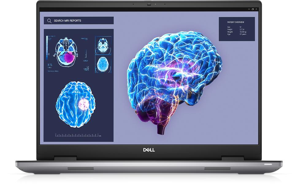 DELL Precision 7680 Mobiel werkstation 40,6 cm (16"") Full HD+ Intel® Core™ i7 i7-13850HX 32 GB DDR5-SDRAM 1 TB SSD NVIDIA RTX 2000 Wi-Fi 6E (802.11ax