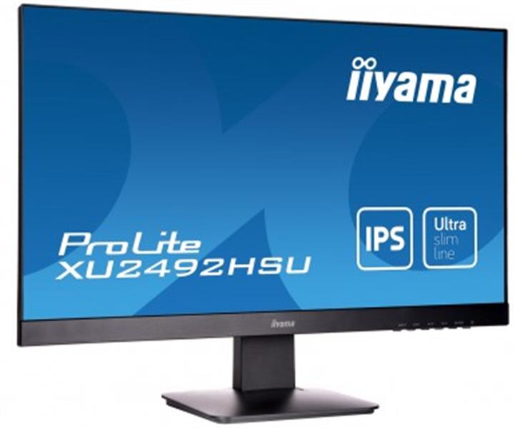 iiyama ProLite XU2492HSU LED display 60,5 cm (23.8"") 1920 x 1080 Pixels Full HD Flat Mat Zwart