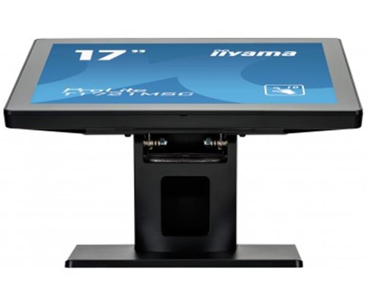 iiyama ProLite T1721MSC-B1 touch screen-monitor 43,2 cm (17"") 1280 x 1024 Pixels Zwart Multi-touch Tafelblad