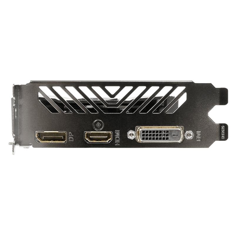 Gigabyte GV-N1050D5-2GD videokaart NVIDIA GeForce GTX 1050 2 GB GDDR5