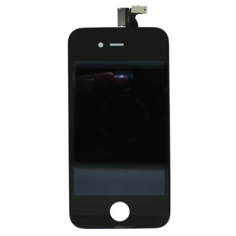 Full Copy LCD-Display incl Touch Unit for Apple iPhone 4 Black