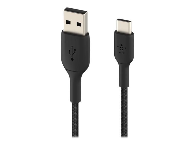 Belkin CAB002BT2MBK USB-kabel 2 m USB A USB C Zwart