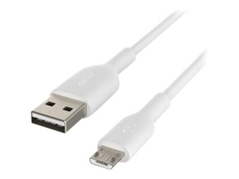 Belkin BOOST?CHARGE USB-kabel 1 m USB A Micro-USB B Wit