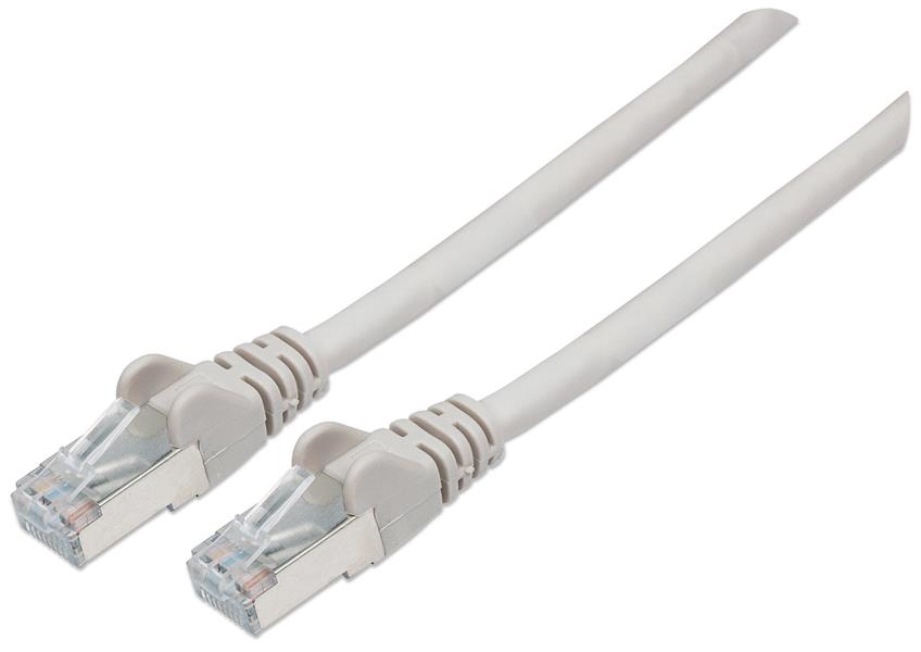 Network Cable Cat6A certified CU S FTP LSOH 1 m Gray