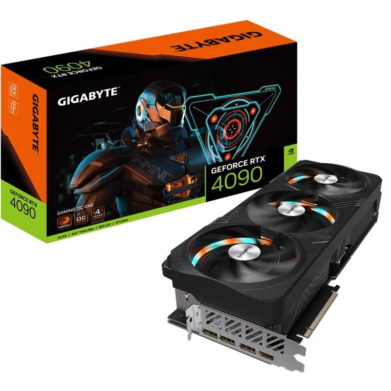 Gigabyte GeForce RTX 4090 GAMING OC 24G NVIDIA 24 GB GDDR6X