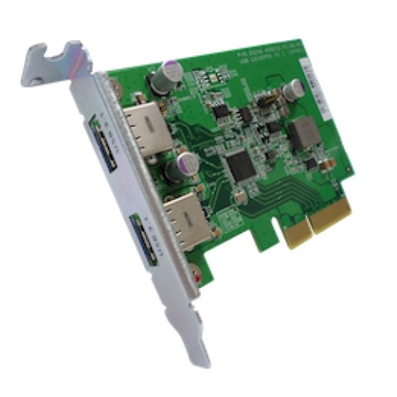 QNAP USB-U31A2P01 interfacekaart/-adapter USB 3.1 Intern