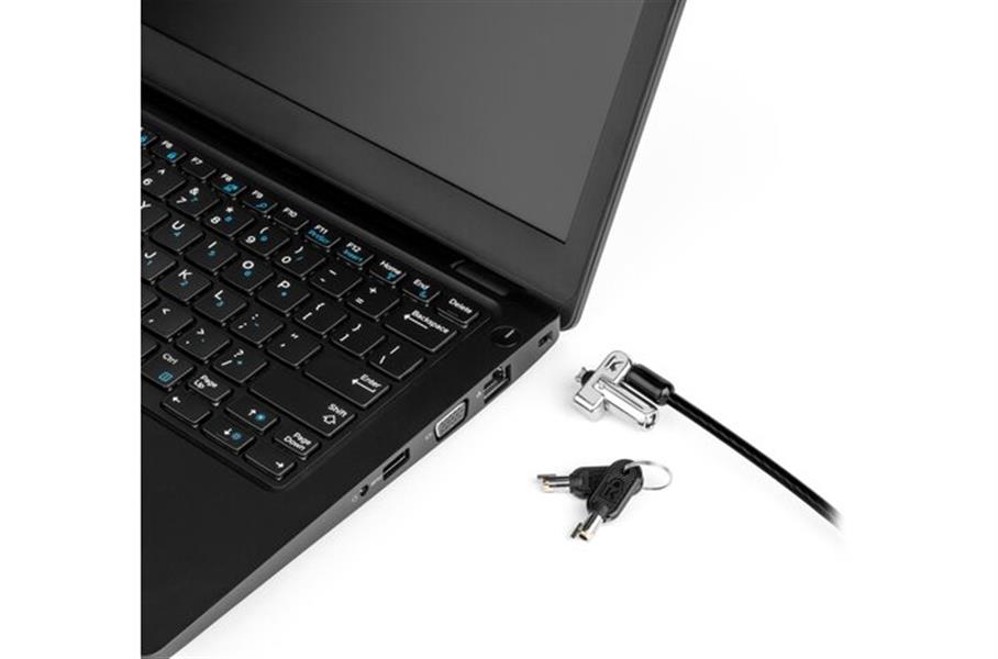Kensington Slim N17 2.0 Keyed Laptop Lock voor Wedge-Shaped Slots