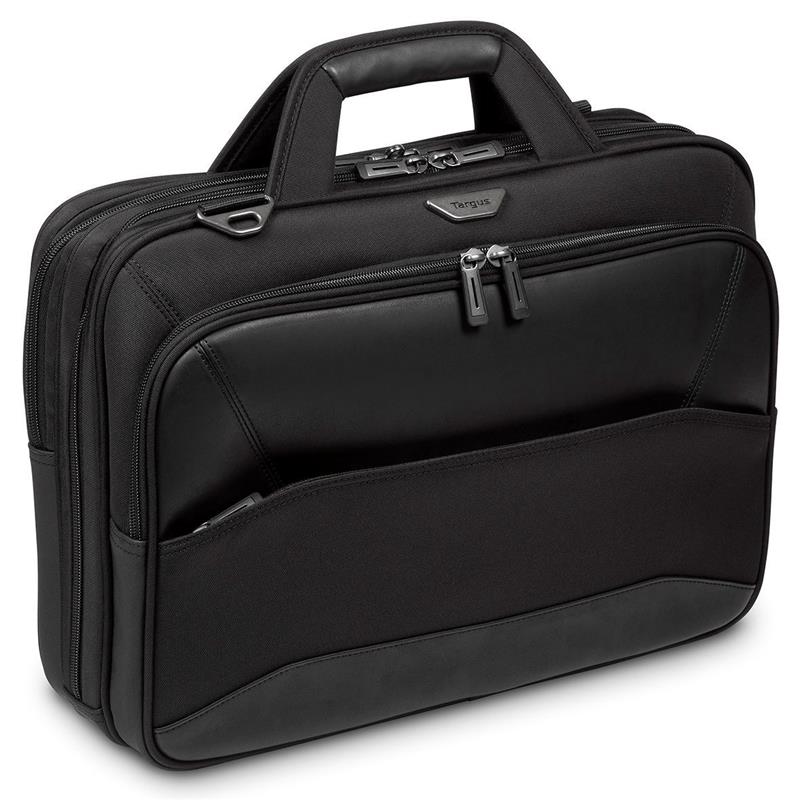 Targus Mobile VIP notebooktas 39,6 cm (15.6"") Documententas Zwart