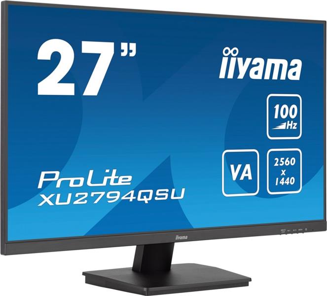 iiyama ProLite XU2794QSU-B6 27""W LCD WQHD VA computer monitor 68,6 cm (27"")