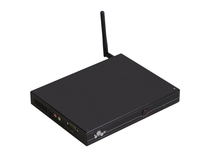 Giada MiniPC barebone F105D fanless Intel Celeron N3450 HD Graphics 550 2 GB on-board 1x SO-DIMM DDR3-L 1x Sata 1x mSata 2x GB Lan 3 x USB2 3x USB3 VG