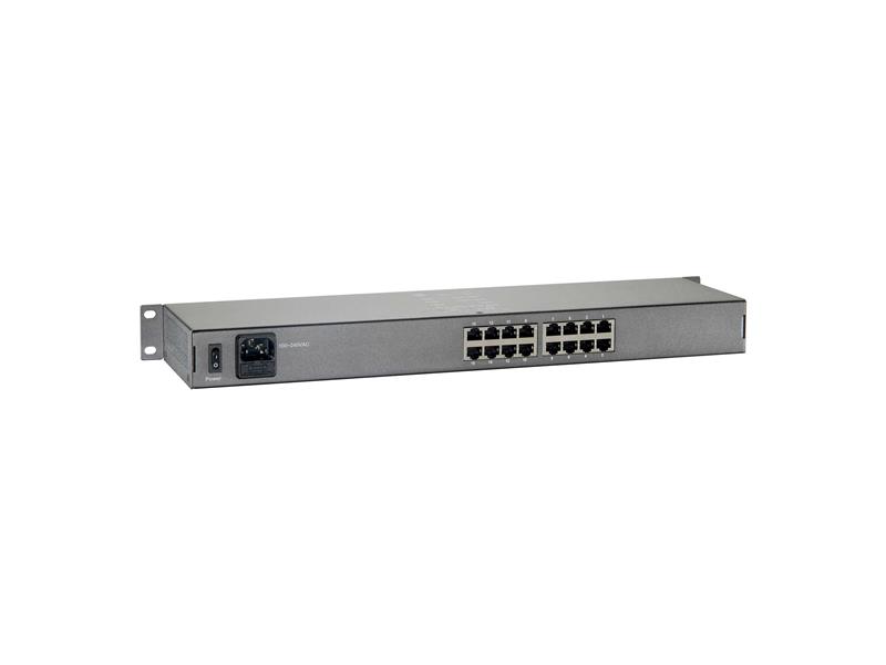 LevelOne FEP-1601W120 netwerk-switch Fast Ethernet (10/100) Power over Ethernet (PoE) Grijs