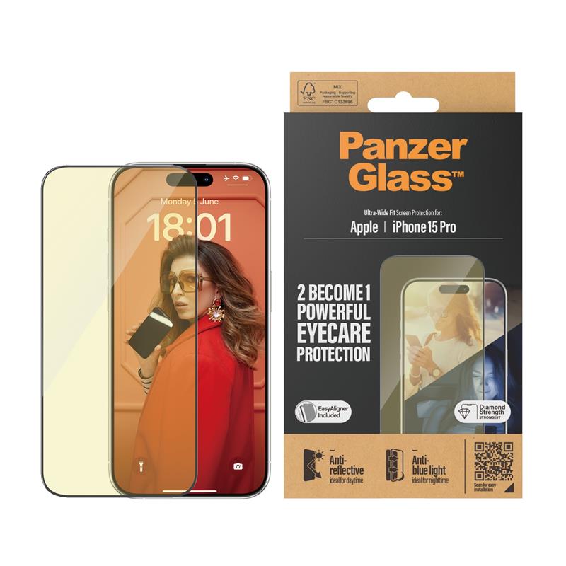 PanzerGlass UWF Anti Reflective & Bluelight Doorzichtige schermbeschermer Apple 1 stuk(s)