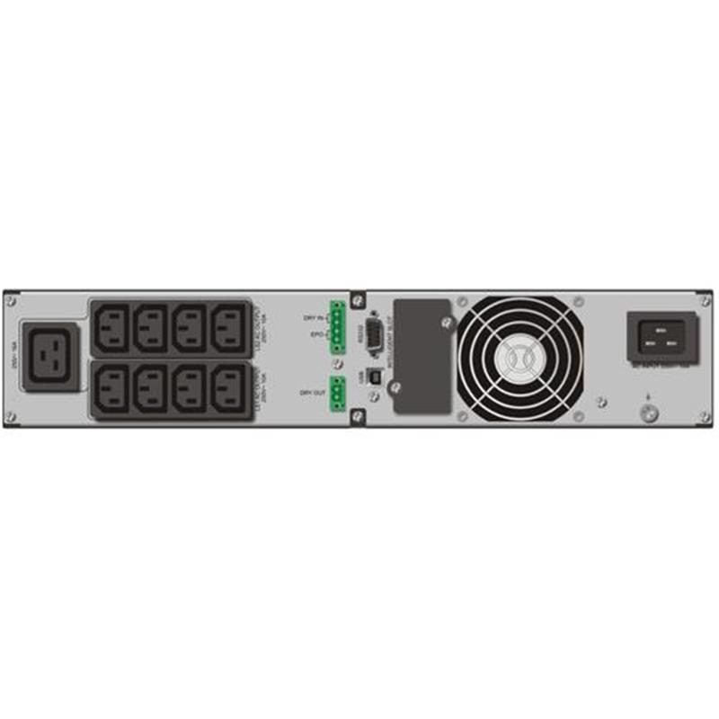 NEXT UPS Systems LOGIX II RT NETPACK Dubbele conversie online 3000 VA 2700 W 9 AC-uitgang en 