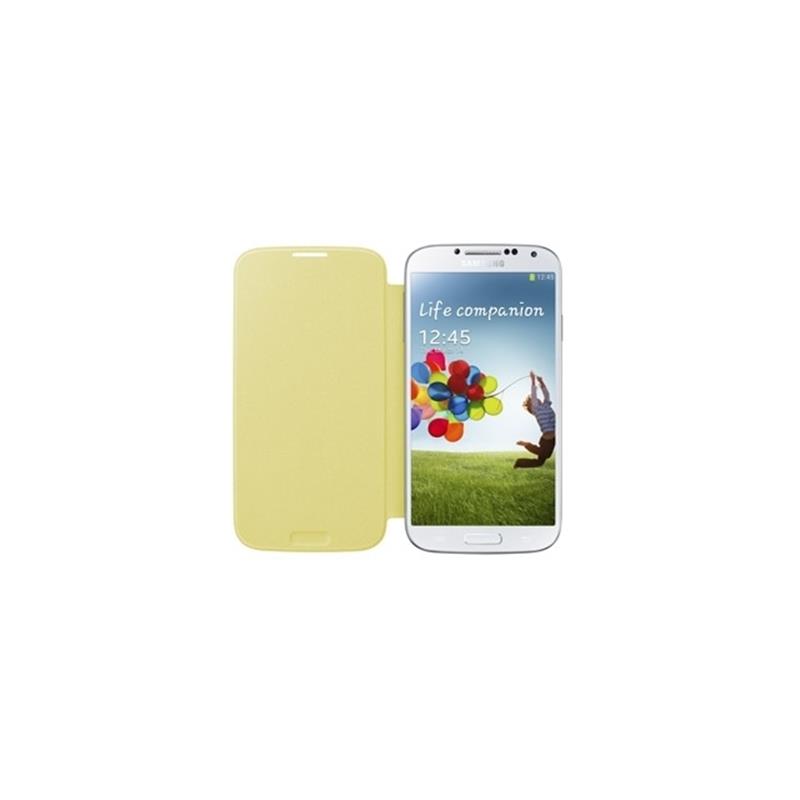  Samsung Flip Cover Galaxy S4 I9500 I9505 Yellow