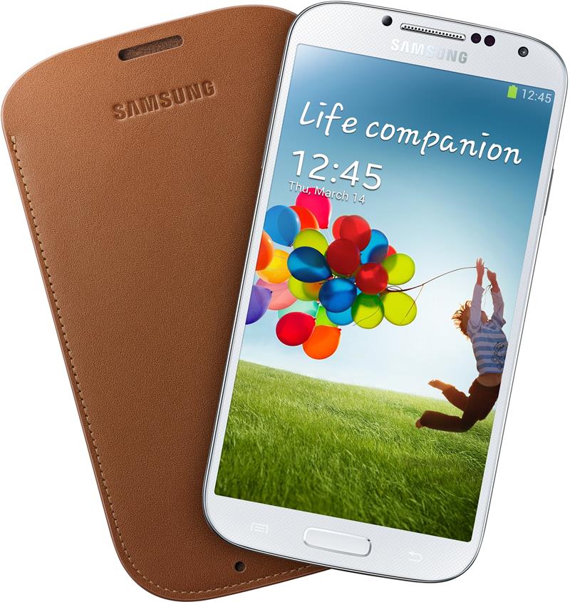  Samsung Pouch Galaxy S4 I9500 I9505 Camel