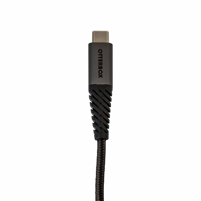 OtterBox Nylon Braided Charge Sync Cable Micro USB 2m Black