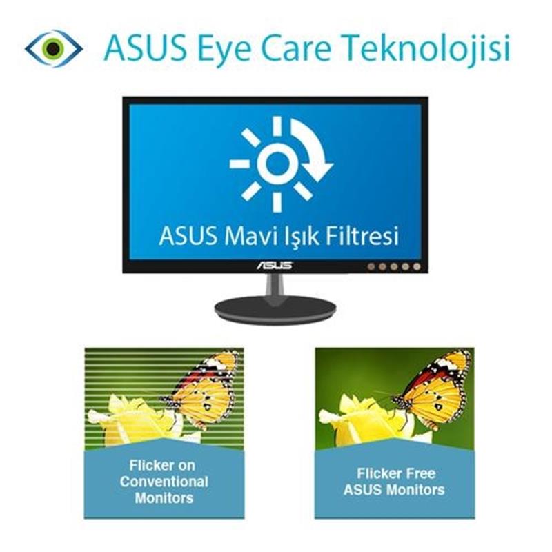 ASUS VZ249HE 60,5 cm (23.8"") 1920 x 1080 Pixels Full HD LED Zwart