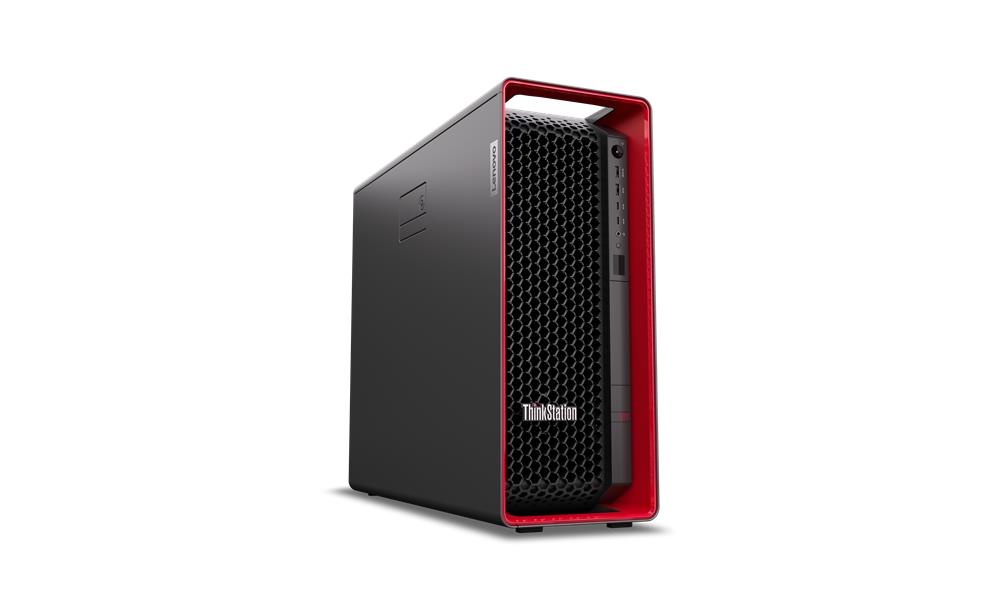 Lenovo ThinkStation P7 w5-3423 Tower Intel® Xeon® 32 GB DDR5-SDRAM 1000 GB SSD Windows 11 Pro for Workstations Workstation Zwart, Rood