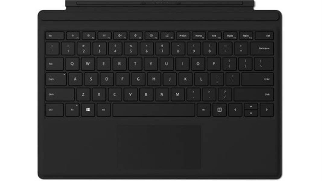 Microsoft Surface Pro Signature Type Cover Zwart Microsoft Cover port QWERTZ Duits