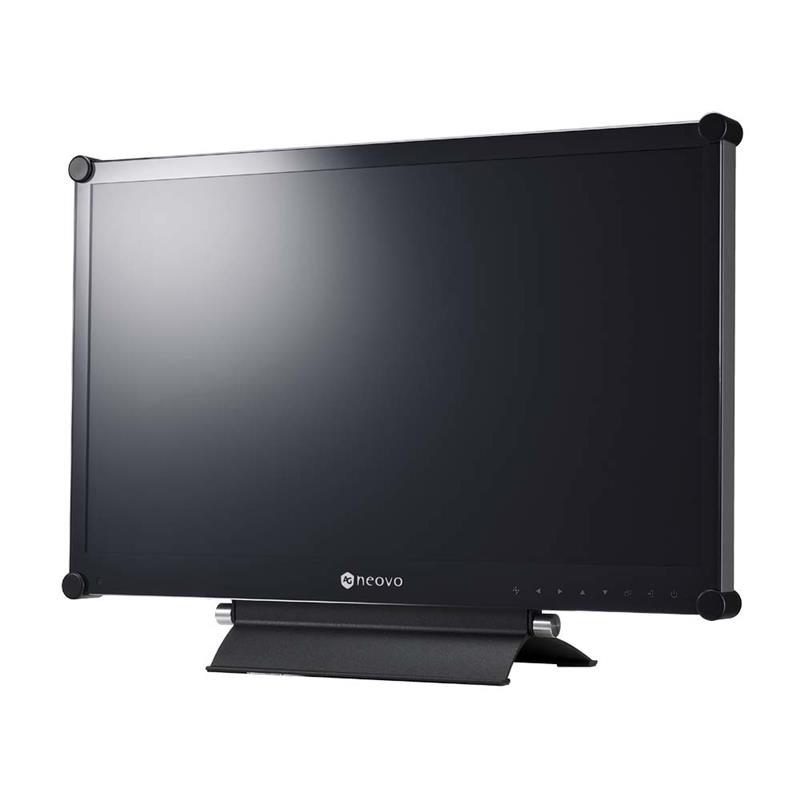 Neovo X-24E Black Eco-smart LCD Monitor 24 6 inch LED 1080p FullHD 300cd m2 3ms 170 160 ° Black