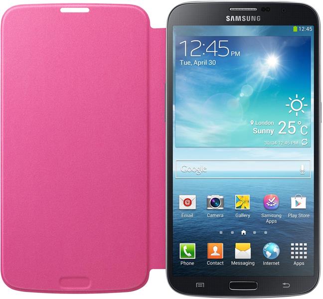 Samsung EF-FI920B mobiele telefoon behuizingen 16 cm (6.3"") Flip case Roze