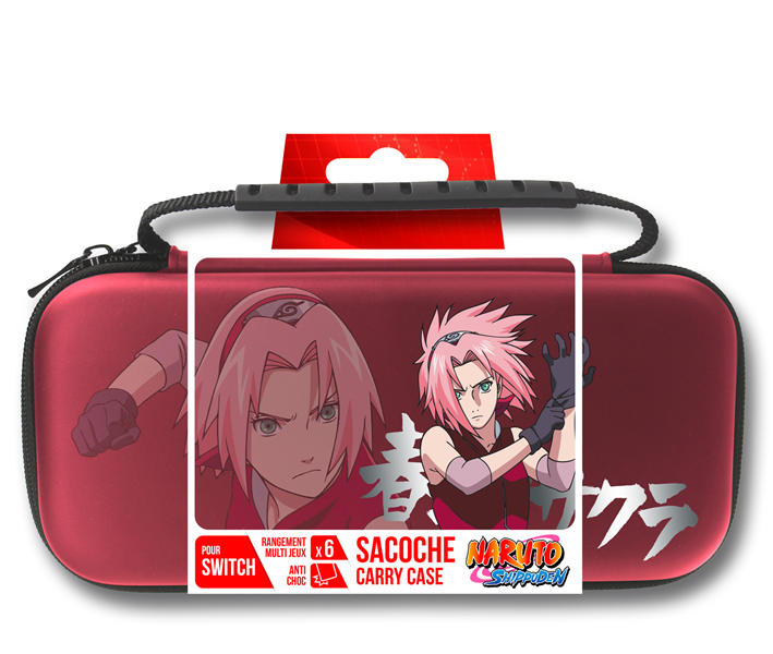 NARUTO SHIPPUDEN Case XL voor de Switch - Sakura - LIMITED EDITION