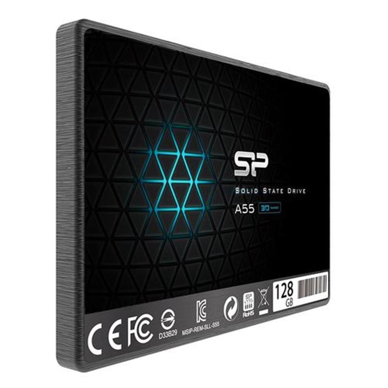 Silicon Power Ace A55 128GB 3D NAND SSD , max R/W 560/530 MB/s