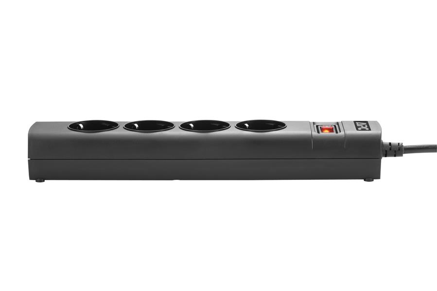 APC PDU, 10A, 230V, (4x) Stopcontact, locking C14 stekker