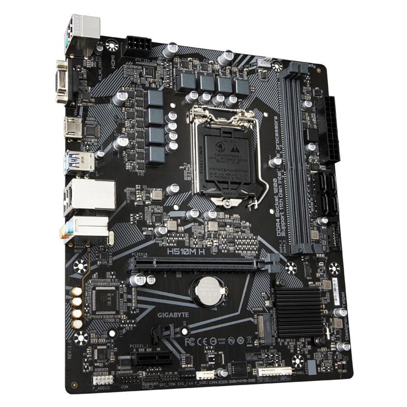 Gigabyte H510M H  M-ATX Intel H510 LGA 1200 M.2 HDMI VGA