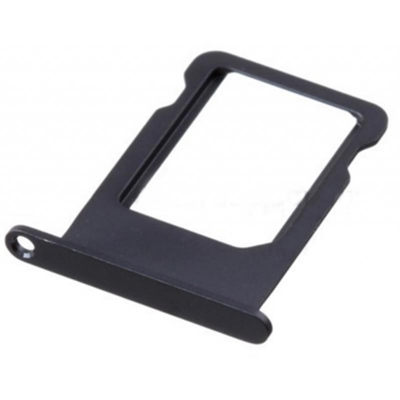 Replacement Sim Holder for Apple iPhone 5S Black OEM