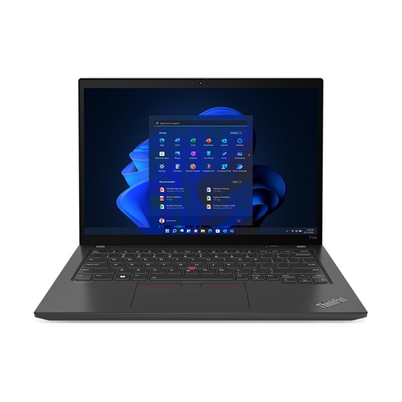 Lenovo ThinkPad P14s Mobiel werkstation 35,6 cm (14"") Touchscreen WUXGA AMD Ryzen™ 7 PRO 7840U 32 GB LPDDR5x-SDRAM 1 TB SSD Wi-Fi 6E (802.11ax) Windo