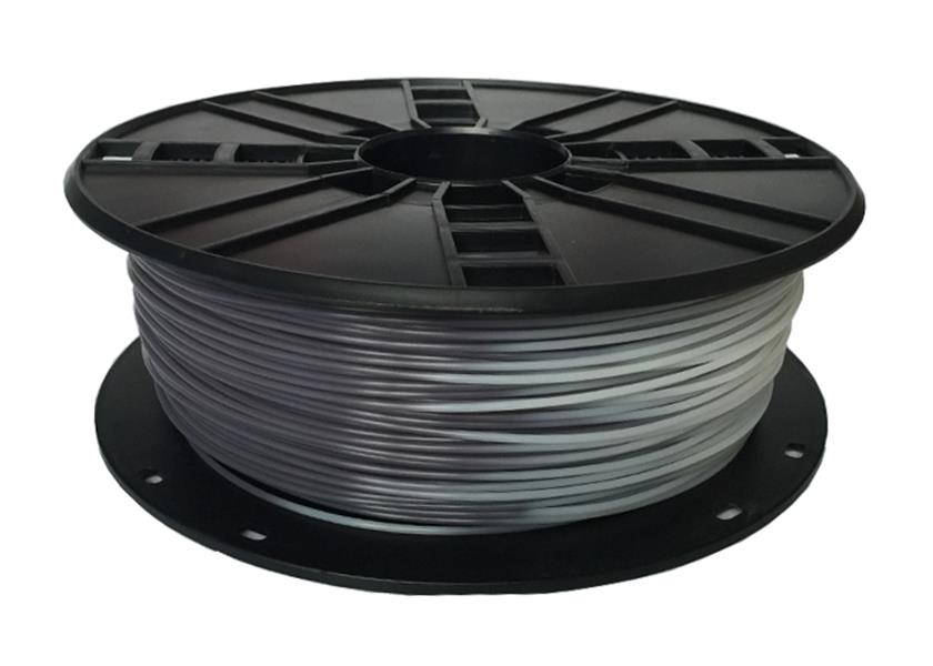 ABS Filament Grijs naar Wit 1 75 mm 1 kg