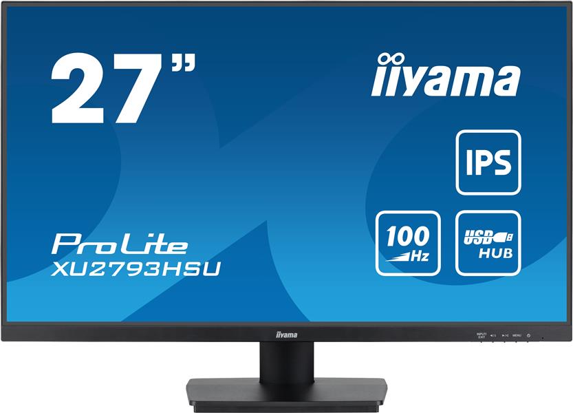 iiyama ProLite computer monitor 68,6 cm (27"") 1920 x 1080 Pixels Full HD LED Zwart