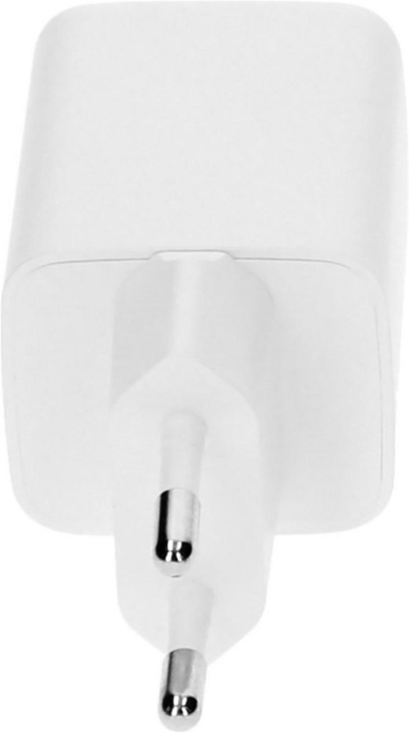 Mobiparts GaN Wall Charger Dual USB-C 35W White (with PD)