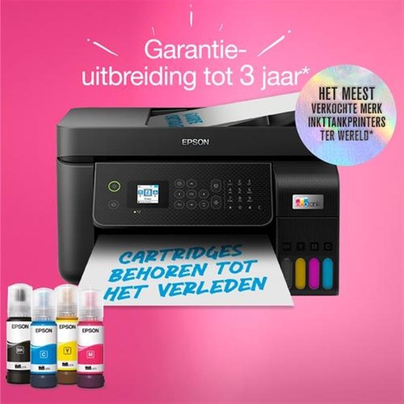 Epson EcoTank ET-4800 A4 multifunctionele Wi-Fi-printer met inkttank inclusief tot 3 jaar inkt