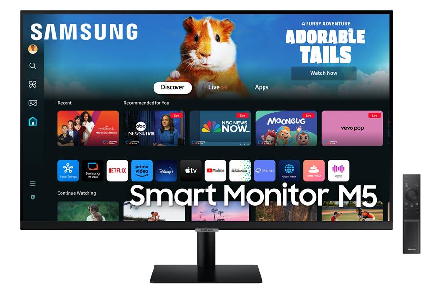 Samsung Smart Monitor M5 M50D computer monitor 81,3 cm (32"") 1920 x 1080 Pixels Full HD LED Zwart