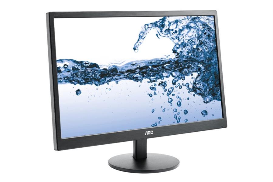 AOC Basic-line E2270SWHN LED display 54,6 cm (21.5"") 1920 x 1080 Pixels Full HD Flat Mat Zwart