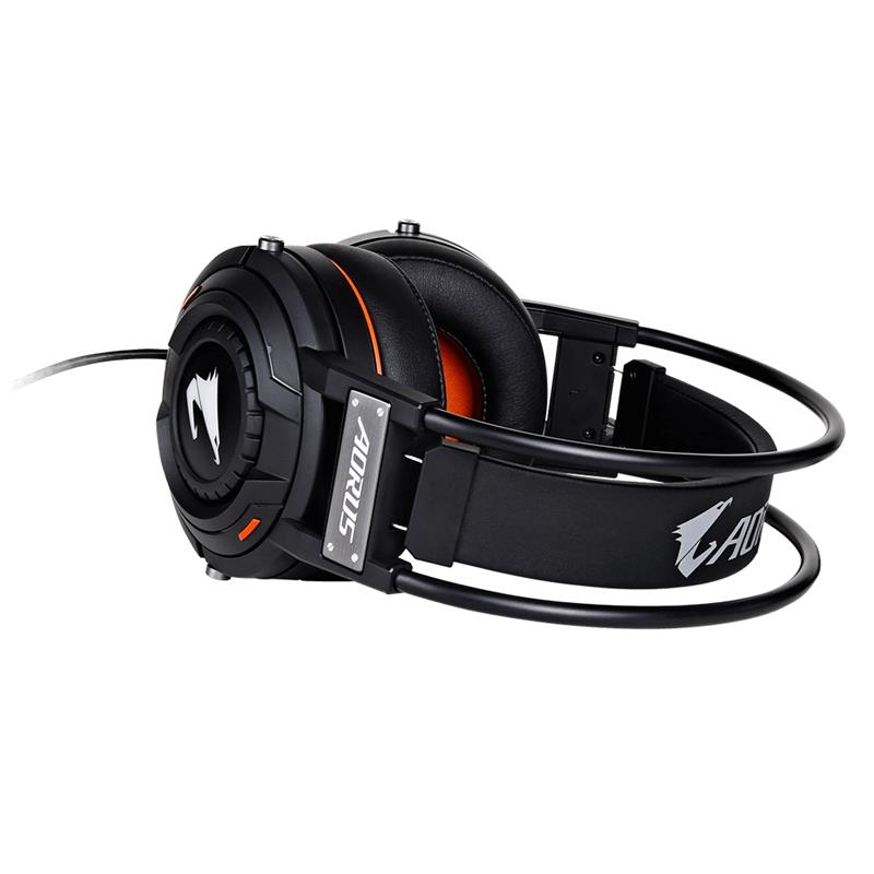 Gigabyte AORUS H5 Headset Hoofdband Zwart