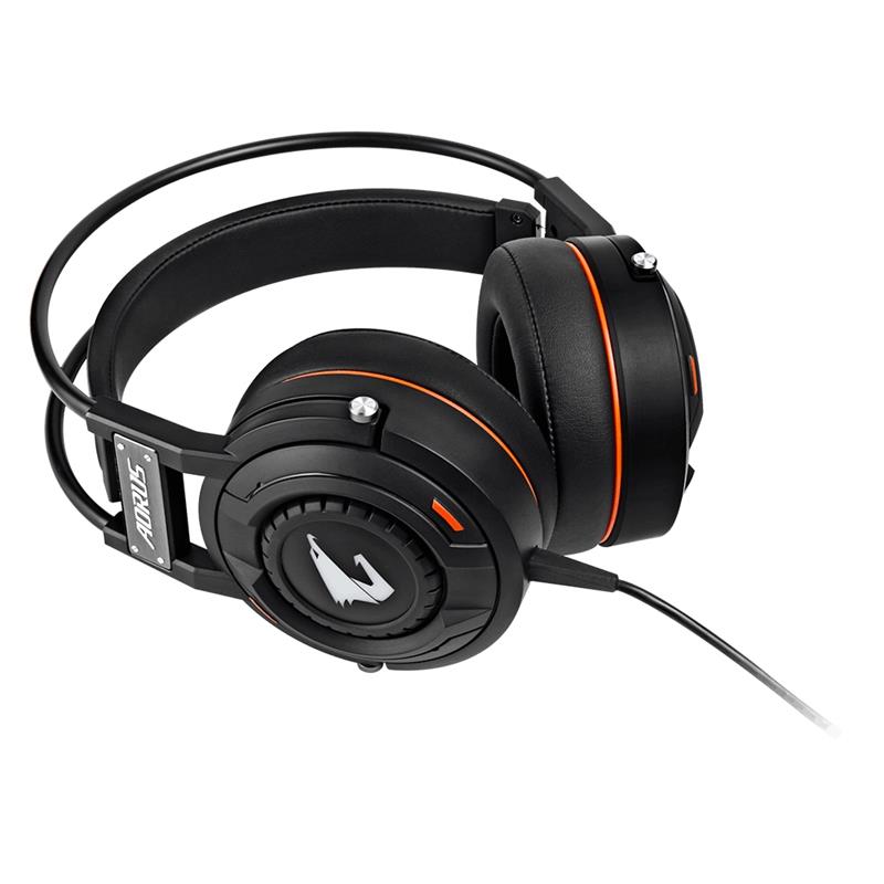 Gigabyte AORUS H5 Headset Hoofdband Zwart