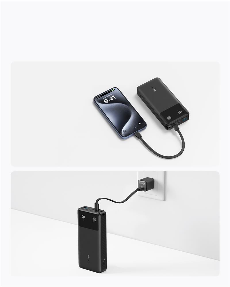 Anker A1384G11 powerbank 20000 mAh Zwart