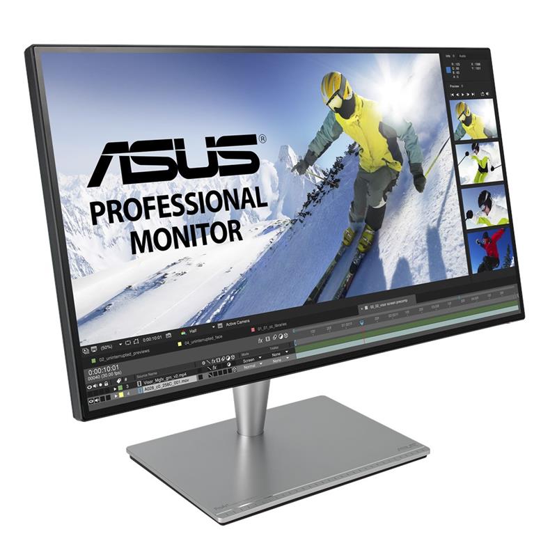 ASUS ProArt PA27AC computer monitor 68,6 cm (27"") 2560 x 1440 Pixels Wide Quad HD LED Flat Zwart, Grijs