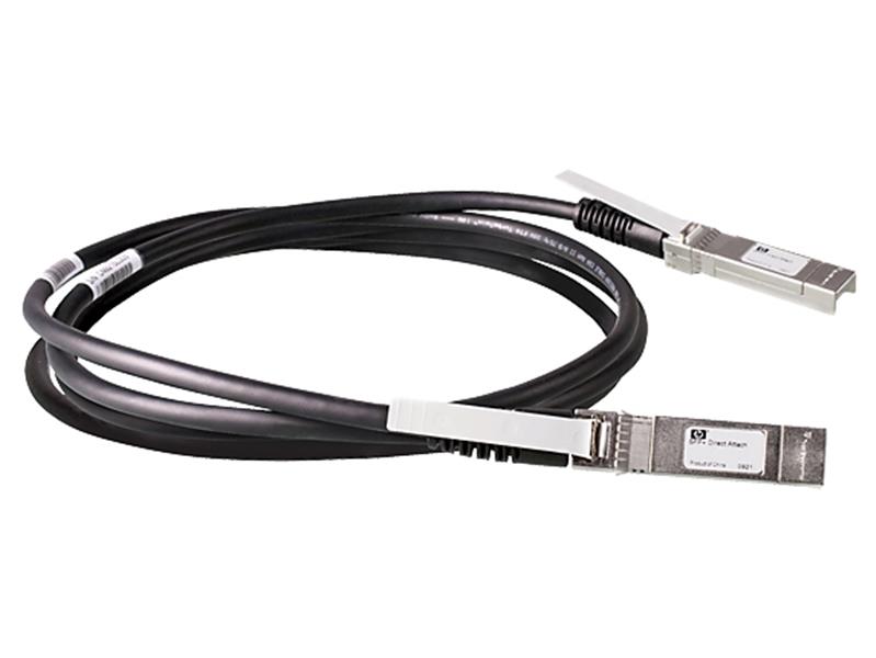 HP 10G SFP+ to SFP+ 3m Direct Attach Copper InfiniBand-kabel SFP+ Zwart