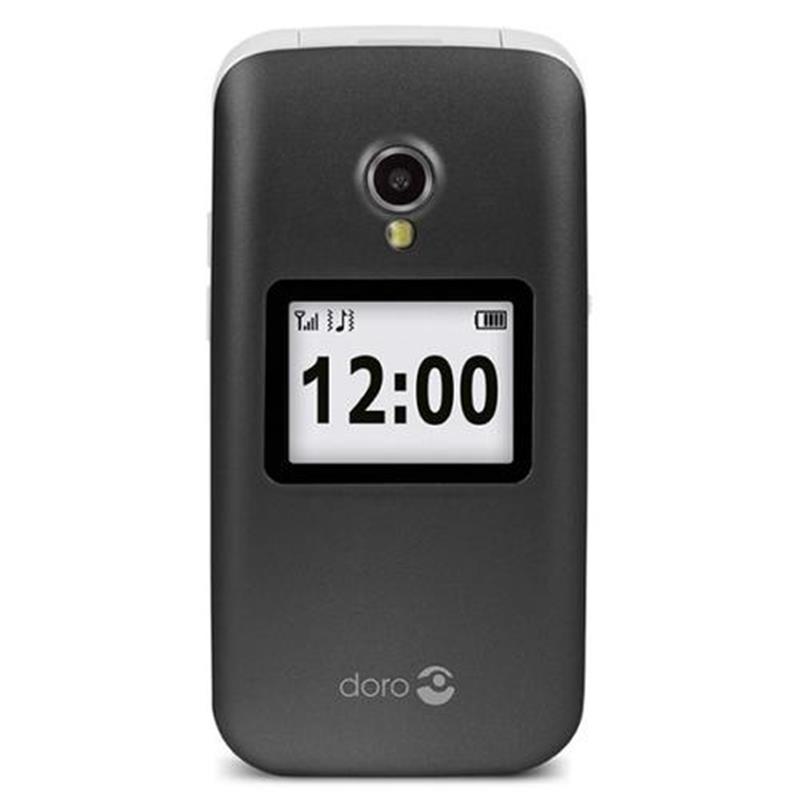 Doro 2424 2G Graphite White Cradle