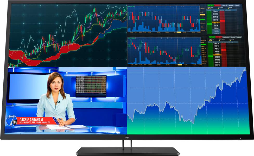 HP Z43 LED display 108 cm (42.5"") 3840 x 2160 Pixels 4K Ultra HD Flat Zwart