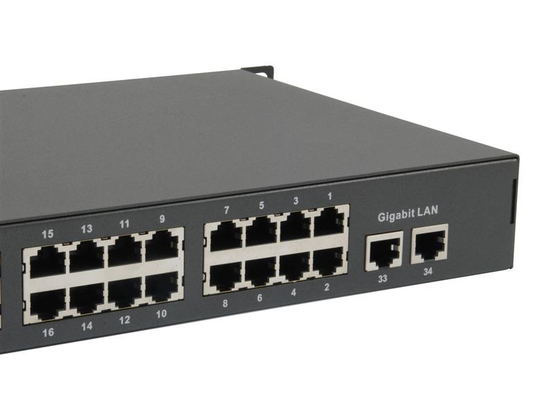 LevelOne FGP-3400W250 netwerk-switch Unmanaged Fast Ethernet (10/100) Power over Ethernet (PoE) Zwart