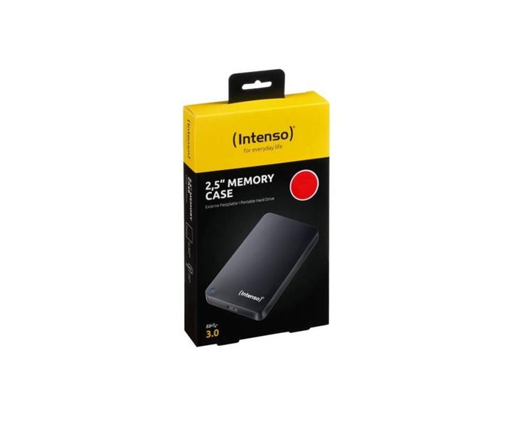 Intenso 2TB 2.5 Memory Case USB 3.0 externe harde schijf 2000 GB Zwart