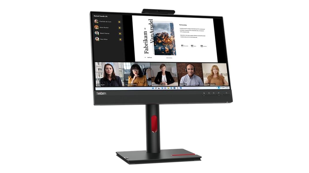Lenovo ThinkCentre Tiny-In-One 22 computer monitor 54,6 cm (21.5"") 1920 x 1080 Pixels Full HD LED Touchscreen Zwart