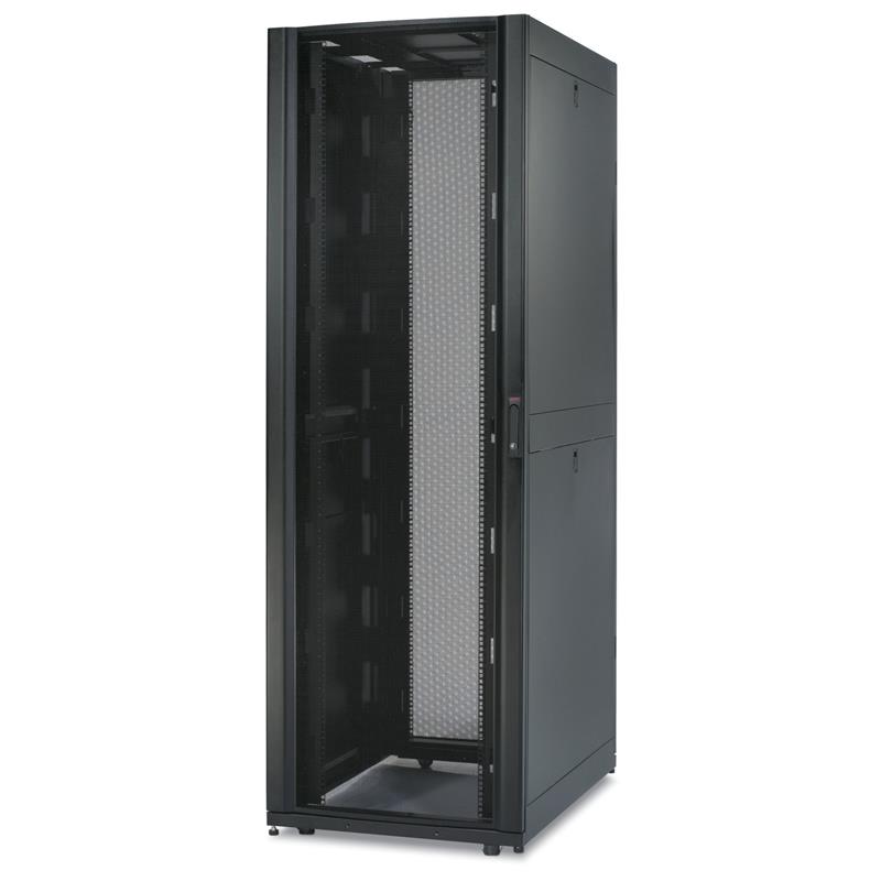 APC NetShelter SX 42U 750mm(b) x 1070mm(d) 19"" IT rack, behuizing met zijpanelen, zwart