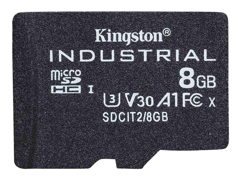 8GB microSDHC Industrial C10 A1 pSLC Car